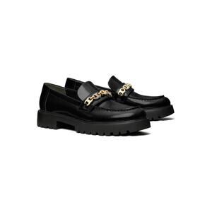 Tory Burch Pavé Gemini Link Lug Loafer in Black 6